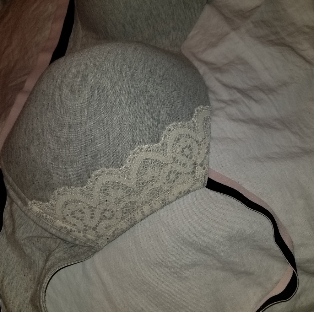 Lace and cotton comfortable bra NO underwire